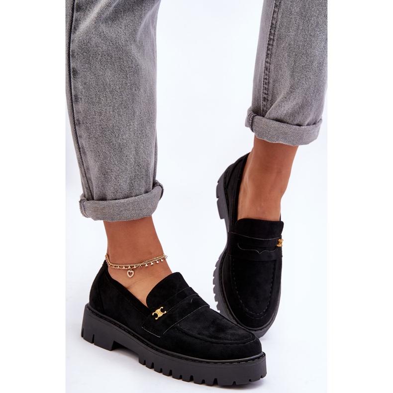 PS1 Mokkahousut mustalla Esperta-koristeella 2