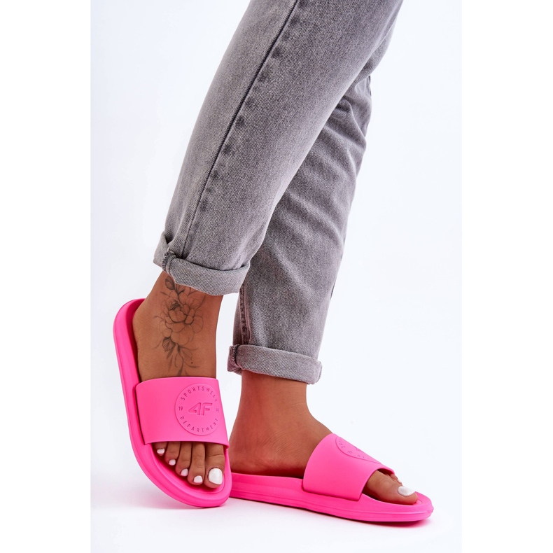 Naisten urheilutossut 4F 4FSS23FFLIF069-53S Fuksia vaaleanpunainen 1