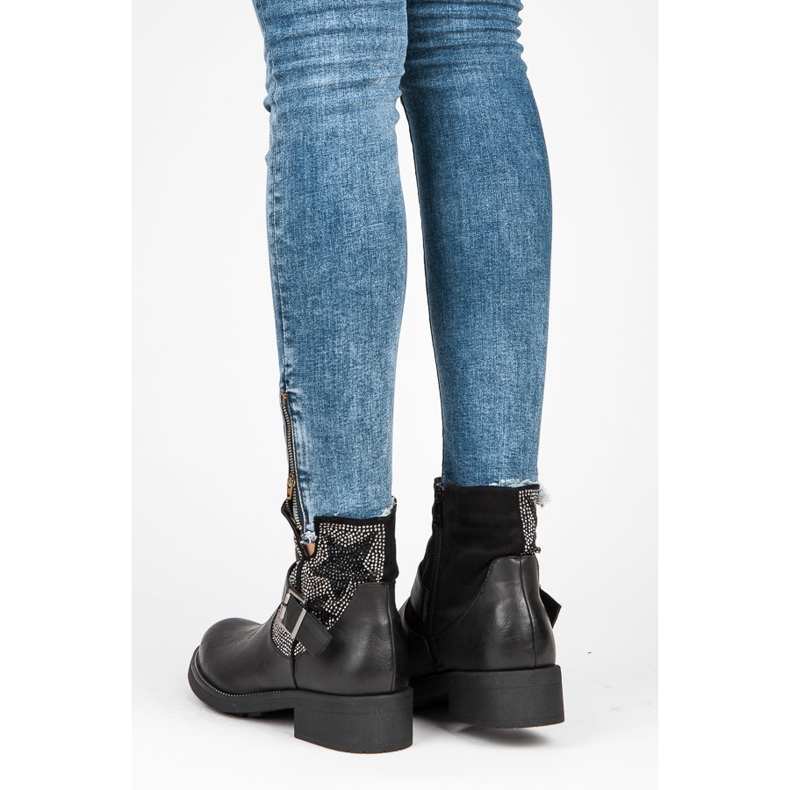 Kylie Rock saappaat musta 1