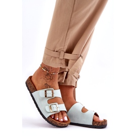 MSMG Naisten Slip-On sandaalit Cortina Mint vihreä 3