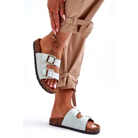 MSMG Naisten Slip-On sandaalit Cortina Mint vihreä 2