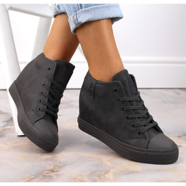 Naisten kiilalenkkarit eristetty harmaa Big Star MM274005 1