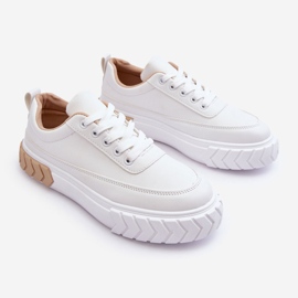 PG1 Klassiset lenkkarit, valkoinen ja beige Nannzie 2