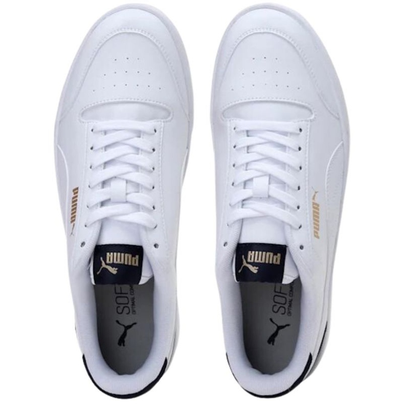 Puma Shuffle M 309668 05 miesten kengät valkoinen 1