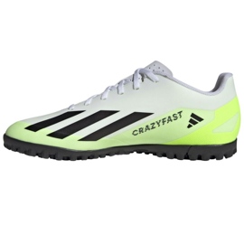 Adidas X Crazyfast.4 Tf M IE1583 jalkapallokengät valkoinen valkoinen 1