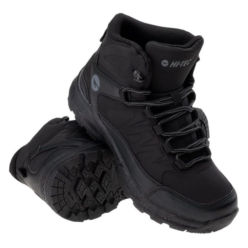 Hi-Tec Shoes Selven Mid Teen Jr 92800377433 musta 1