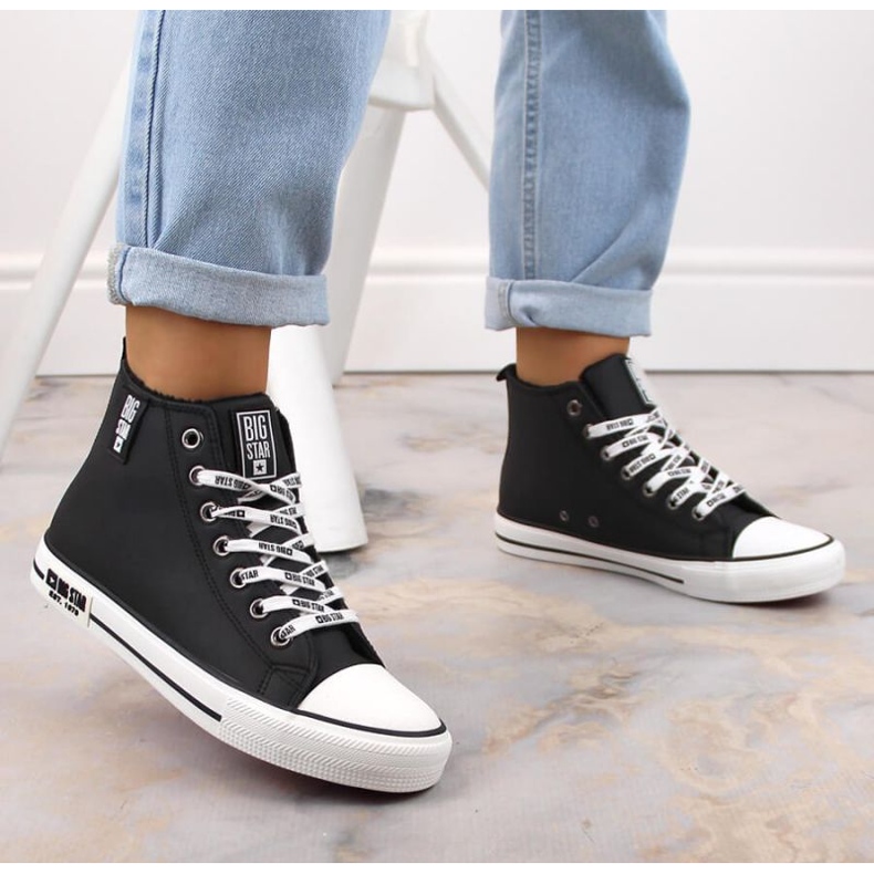 Big Star W INT1898B eristetyt lenkkarit mustat 2