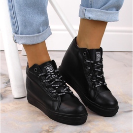 Naisten mustat Wedge-lenkkarit Big Star EE274127 1