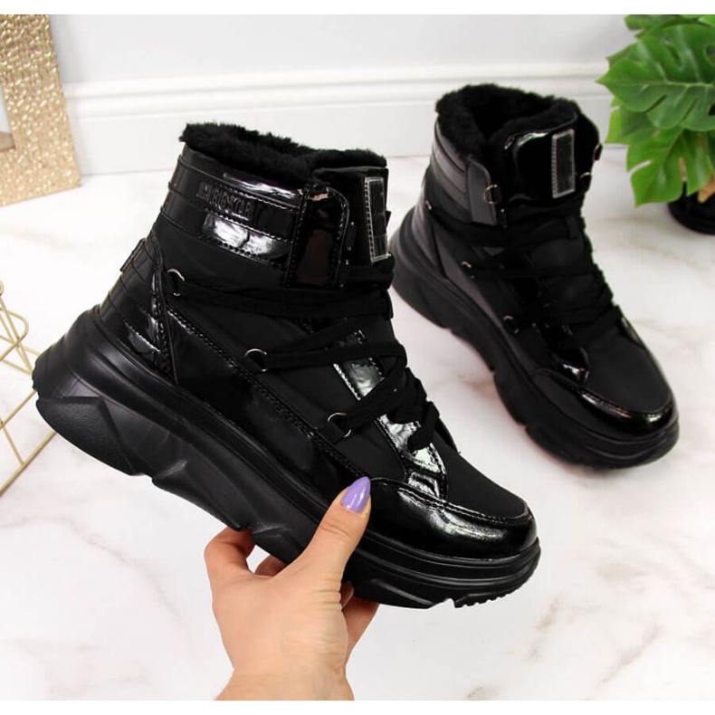 Snow Boots Big Star W II274311 INT1613A musta 1