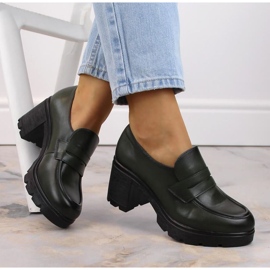 Kengät postiin Potocki W WOL166B vihreä 1