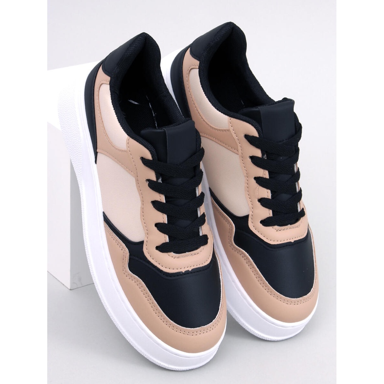 Panda naisten tennarit Brewer BLACK/KHAKI beige 1