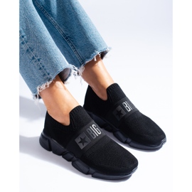 Naisten tennarit Big Star JJ274296 musta 1