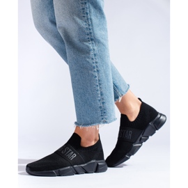 Naisten tennarit Big Star JJ274296 musta 2