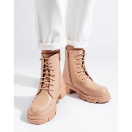 Naisten beige nauhakassi 2