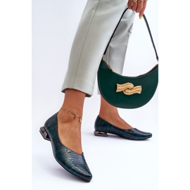 PD1 Patenttivihreä Vaani Flat Heels -korkokengät 2