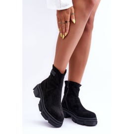 Vergilia Suede Classic lämpimät saappaat, musta 2