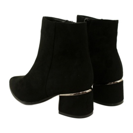 Evento Mokkasaappaat hopeakoristeella, musta 23BT35-6420 3