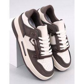 Clavell Coffeen korkeapohjaiset lenkkarit beige 1