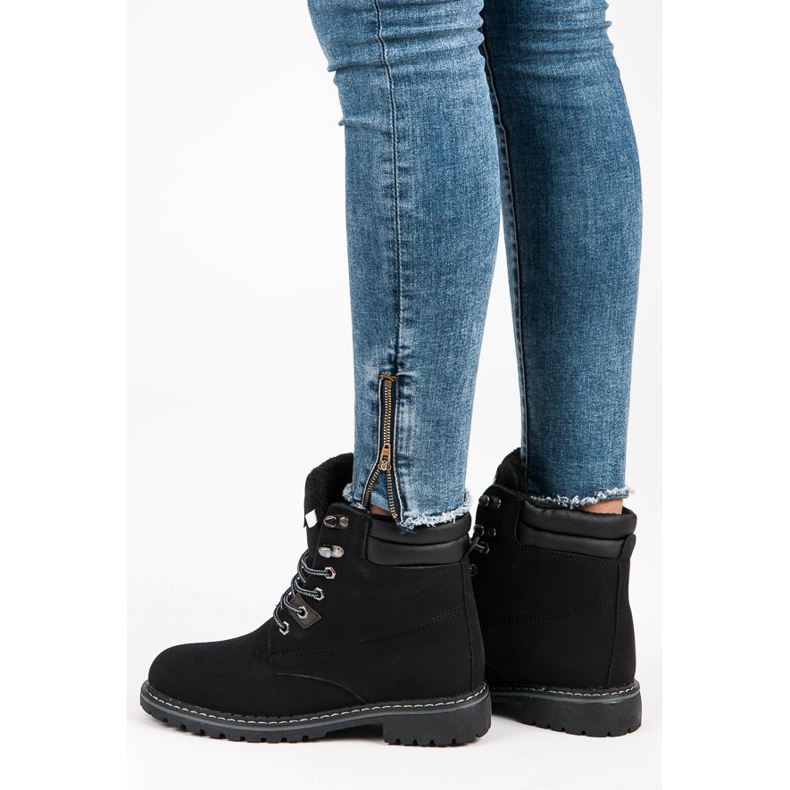 Queentina Trappers lämmityksellä musta 2