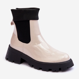 Naisten Lakka Jodhpur Boots Beige Pavo 1