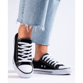 Klassiset mustat Shelovet naisten tennarit 2