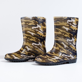 Shelovet boys camo Wellingtons monivärinen 1