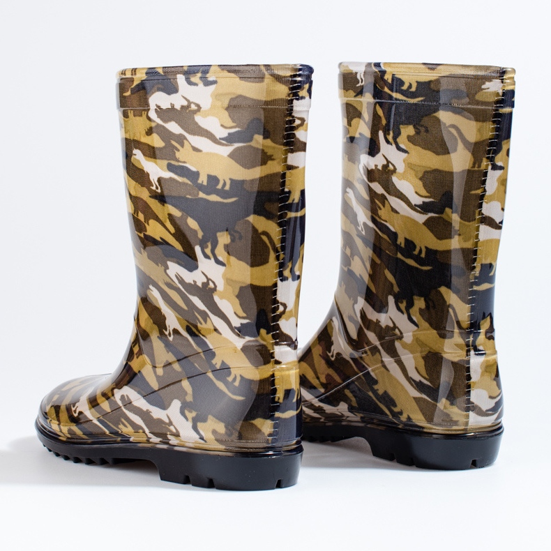Shelovet boys camo Wellingtons monivärinen 2