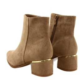 Evento Mokkasaappaat kultakoristeella, beige 23BT35-6420 3