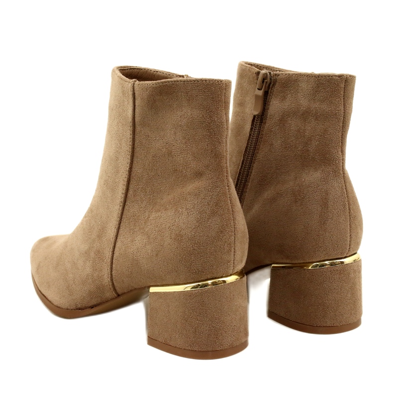 Evento Mokkasaappaat kultakoristeella, beige 23BT35-6420 3