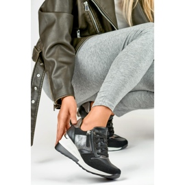 Mustat wedge-urheilukengät 1