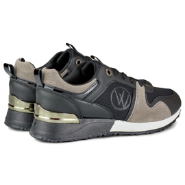 Muodikkaat mustat Jersy-lenkkarit 1