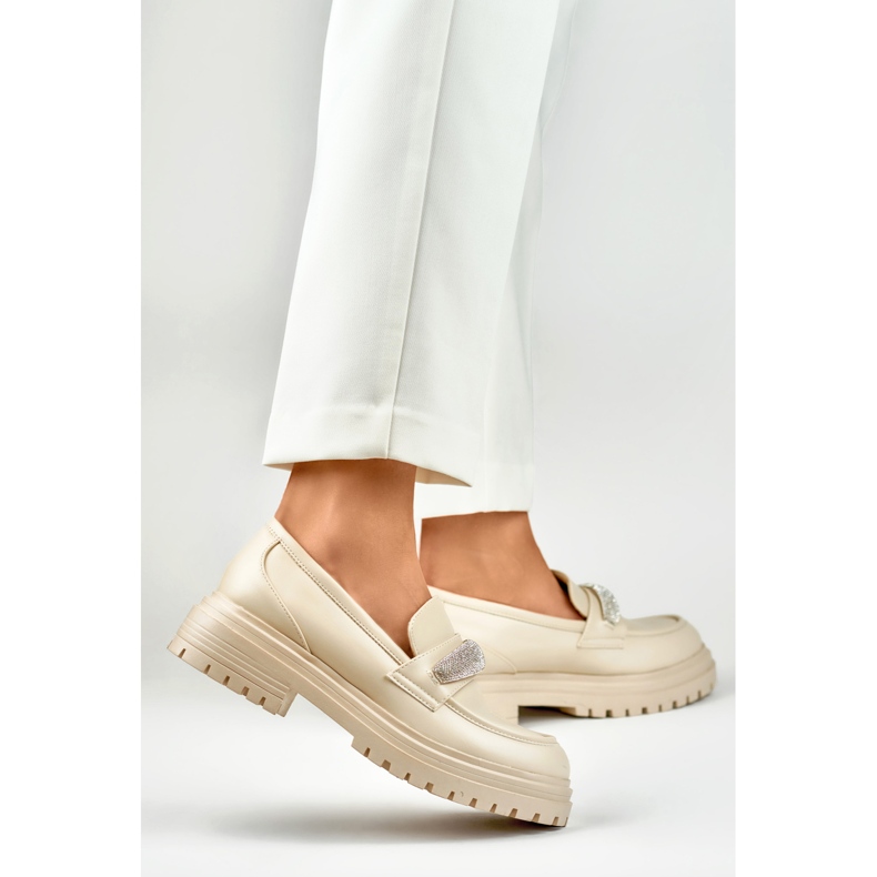 Beiget brogues zirkoneilla 1