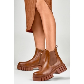 Veris naisten ruskeat työsaappaat 2