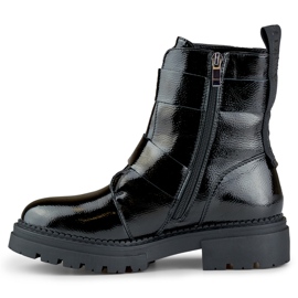 Patenttimustat naisten Axelle-työsaappaat 1