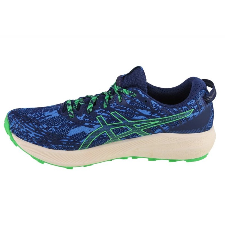 Asics Fuji Lite 3 M 1011B467-400 juoksukengät sininen 1