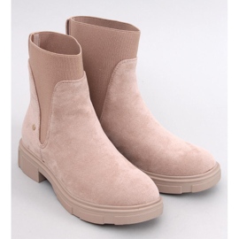 Mead Khaki naisten Chelsea-saappaat beige 1