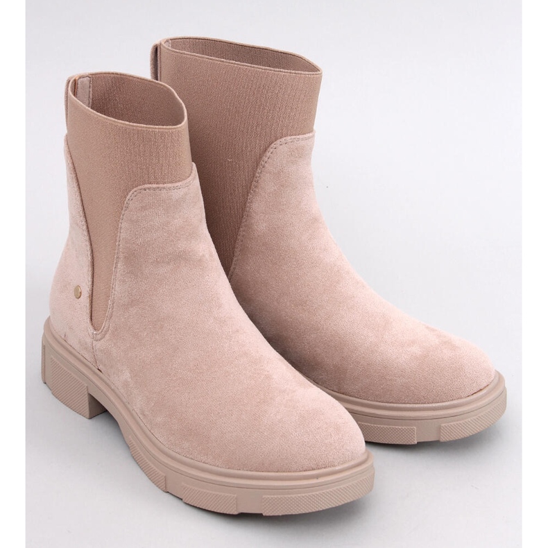 Mead Khaki naisten Chelsea-saappaat beige 1