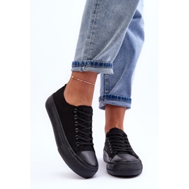 FB3 Klassiset Low Platform tennarit, mustat Jazlyn 1