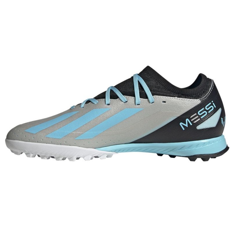Adidas X Crazyfast Messi.3 Tf M IE4074 jalkapallokengät hopea 1