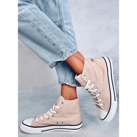 Canvas lenkkarit Jude Khaki nilkka beige 1