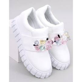 Alustan brogues Worth White valkoinen 1