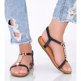 Liva naisten mustat sandaalit 2