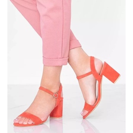 Oranssi sandaalit Lauren post 2