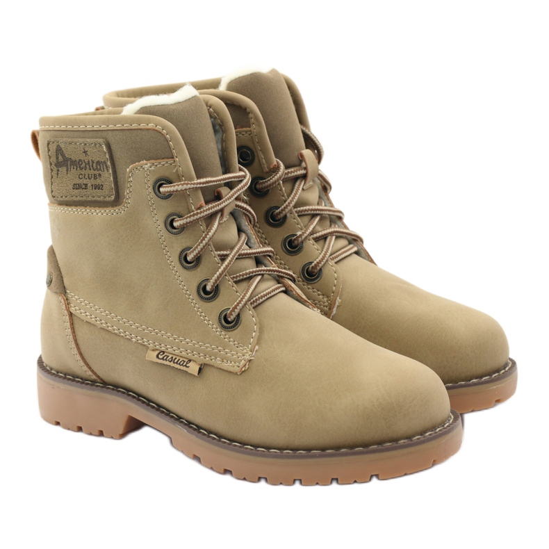 Warm Timber -takit American Club 1904 beige 4