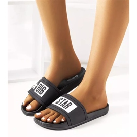 Mustat naisten Big Star DD274A266 -tossut 1