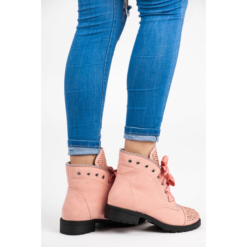 Vices New Collection Tyylikkäät laukut nauhalla vaaleanpunainen 2