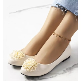 Parnelan beigeksi lakatut ballerinat 1