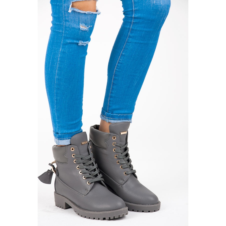 Vices New Collection Tyylikkäät ansastajat harmaa 2