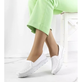 Juiz valkoiset nahkahousut valkoinen 2