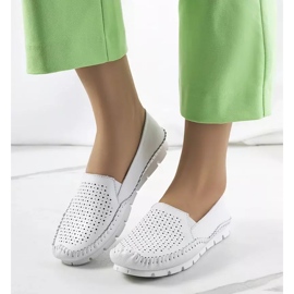 Juiz valkoiset nahkahousut valkoinen 1